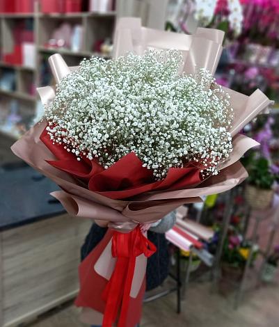 Букет цветов из: Гипсофила в Горбово