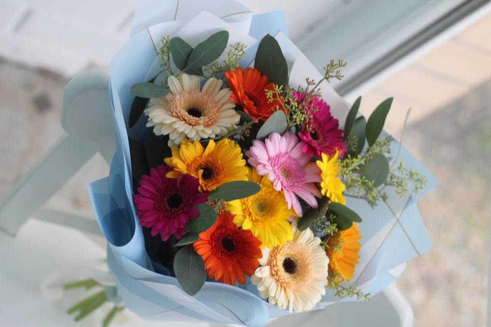 Букет цветов из: Герберы в Горбово