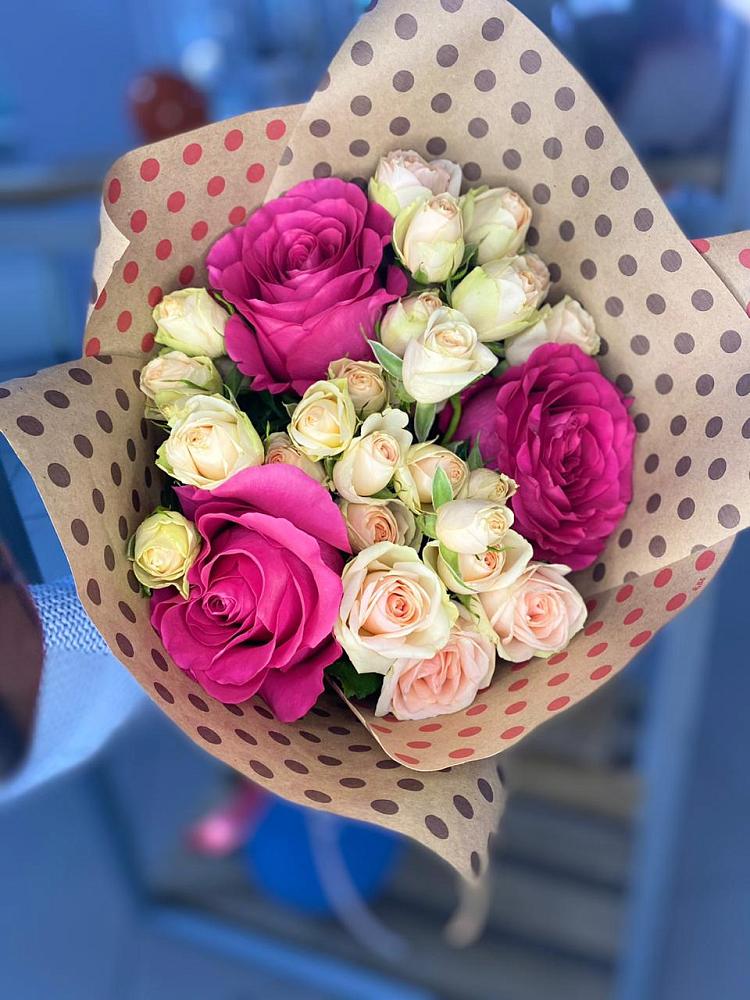 Букет цветов из: Розы в Горбово