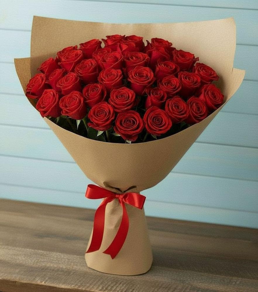 Букет Красные розы Милано в Горбово