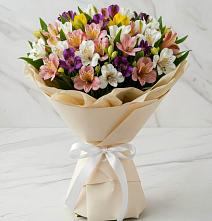 Букет цветов из:  Альстромерии #REPLACE_PRED# Горбово