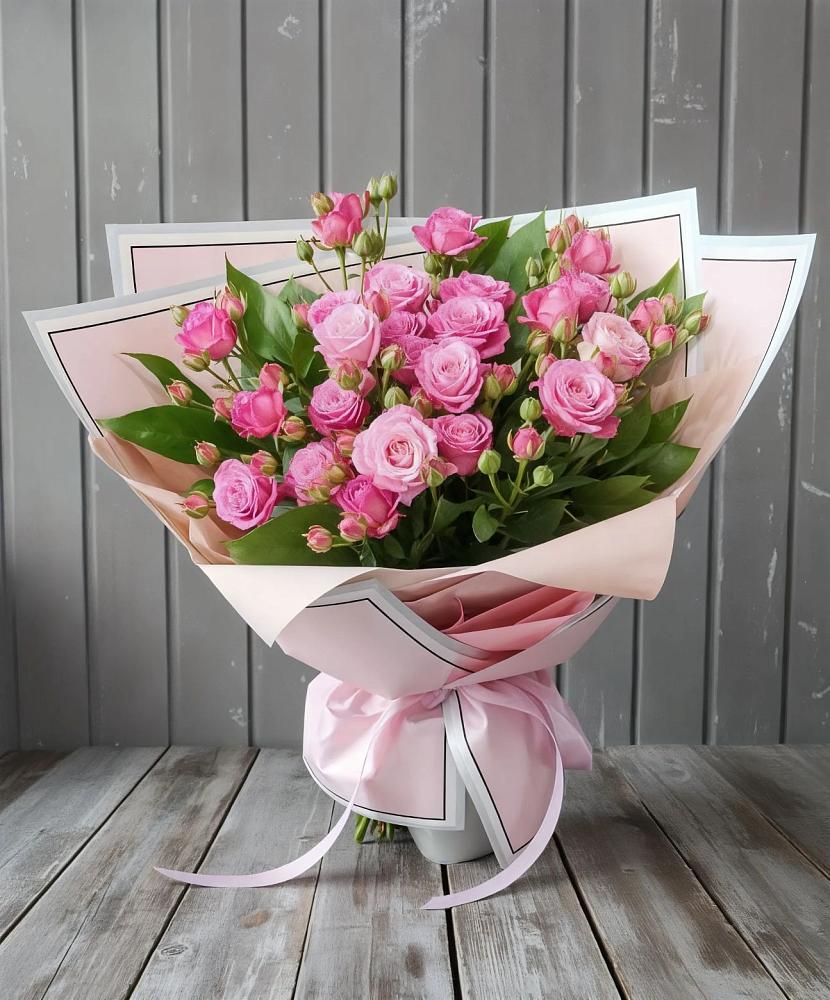 Букет Розовый кустик в Горбово
