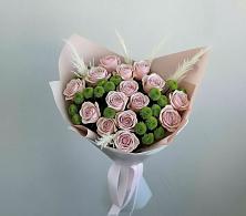 Букет цветов из:  Розы и Хризантемы #REPLACE_PRED# Горбово