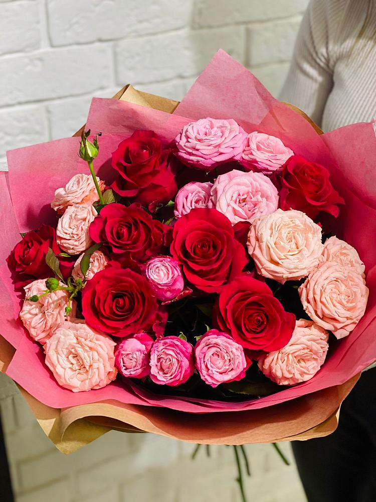 Букет цветов из: Розы в Горбово