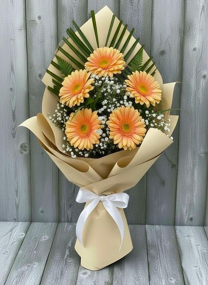 Букет цветов из: Герберы в Горбово