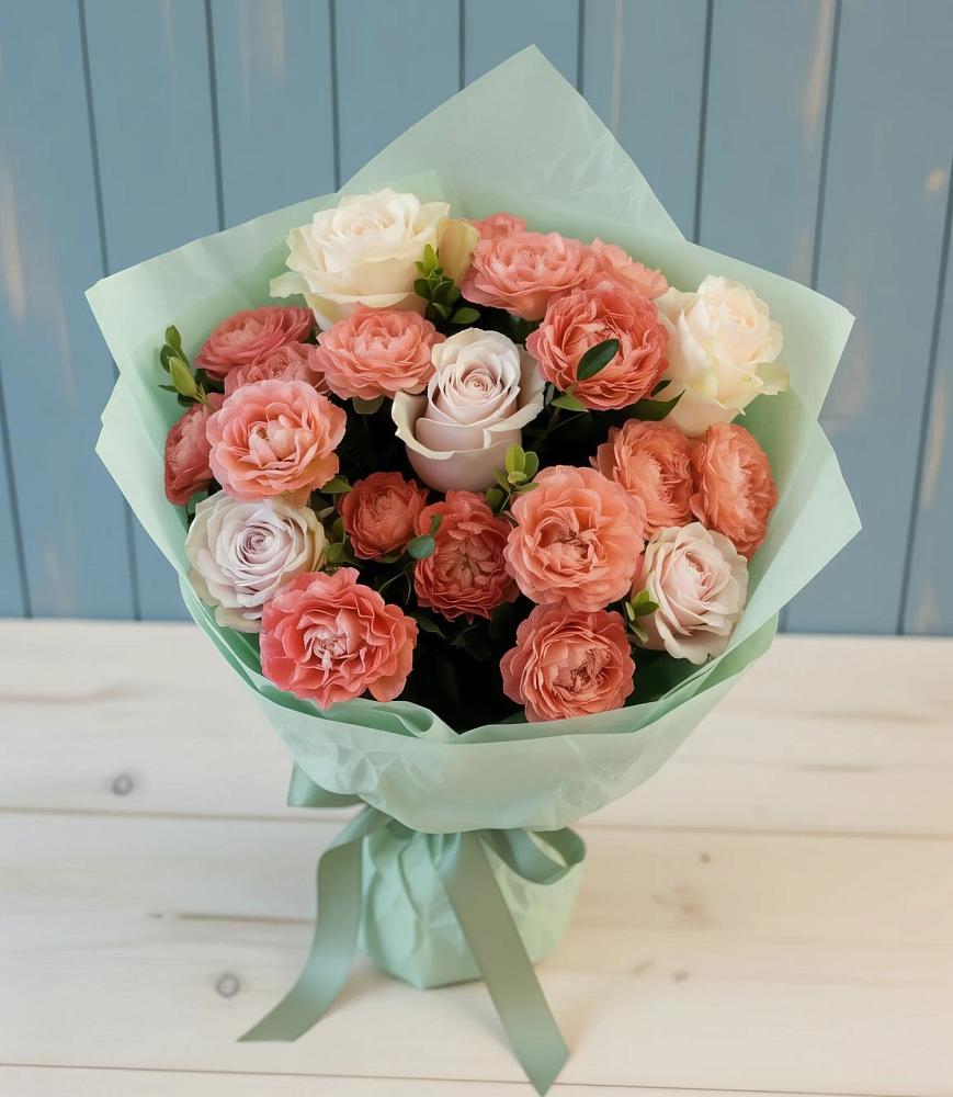 Букет цветов из: Розы в Горбово