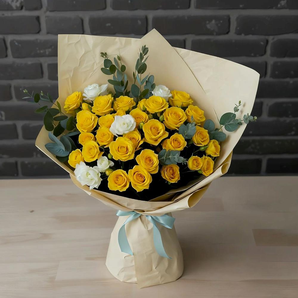 Букет цветов из: Розы в Горбово