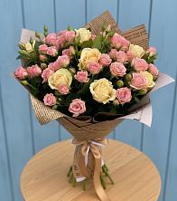 Букет цветов из:  Розы в Горбово