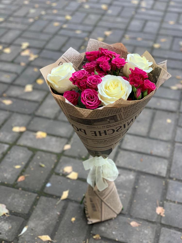 Букет цветов из: Розы в Горбово