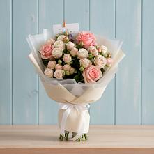 Букет цветов из:  Розы в Горбово