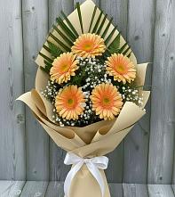 Букет цветов из:  Герберы в Горбово