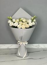 Букет цветов из:  Розы и Лизиантусы в Горбово